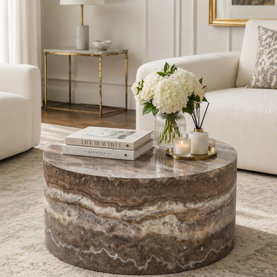 Table basse ronde