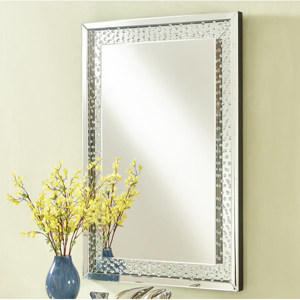 Willa Arlo Interiors Stillings Flat Wall Mirror & Reviews | Wayfair