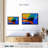 Rainbow Blast Abstract Canvas Print-100690091