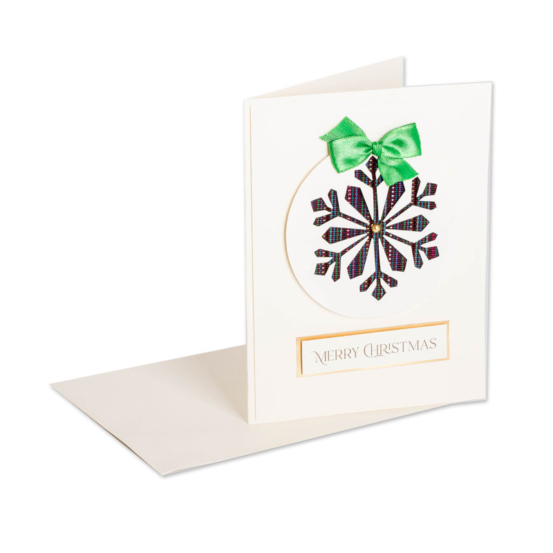 Carte de voeux de Noël «Aisle®», Vert