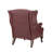 Anapatricia 32.5'' W Genuine Leather Wingback Armchair with Nailhead Trim-75953763