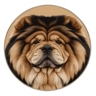  Tapis lavable Chow Chow Dogs