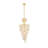 Ston Easton 10-Light Dimmable Tiered Chandelier-167252626-167252624