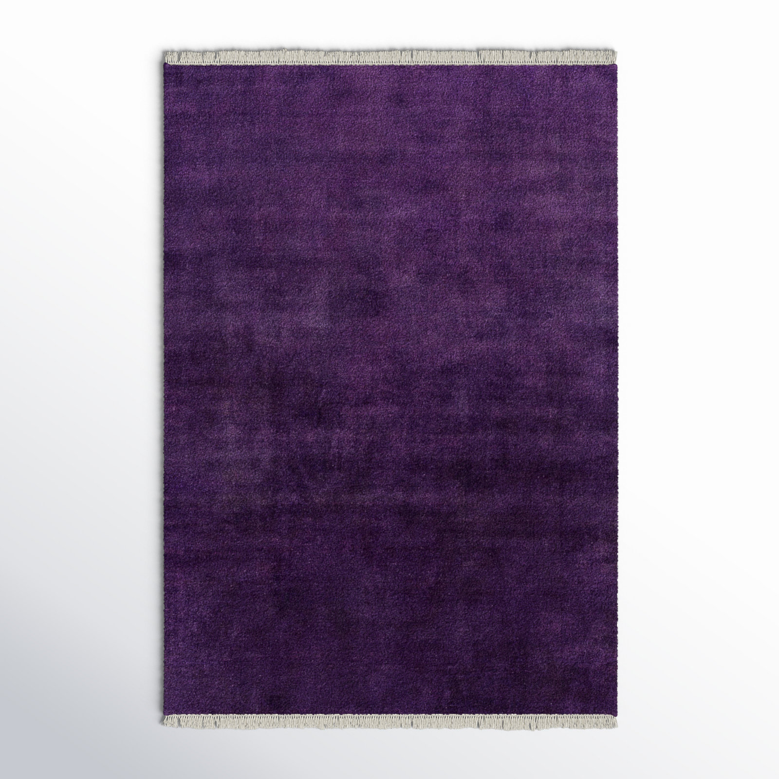 Clio Handmade Wool Purple Rug, Rectangle 12' x 15'