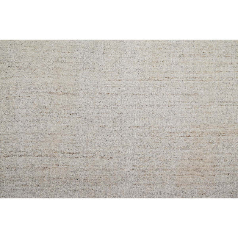 Wool Area Rug in Gray, Rectangle 15' x 25'