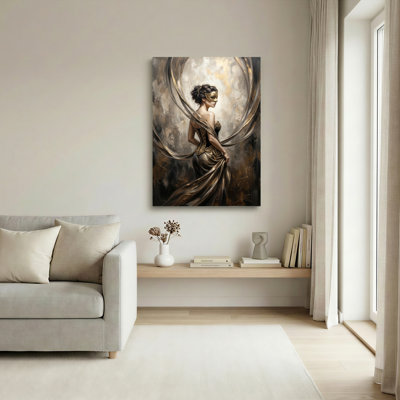 Mysterious Elegance, reproduction d'art sur toile, ensemble de 1