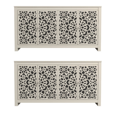 Ensemble de 2 commodes de rangement Arrastia