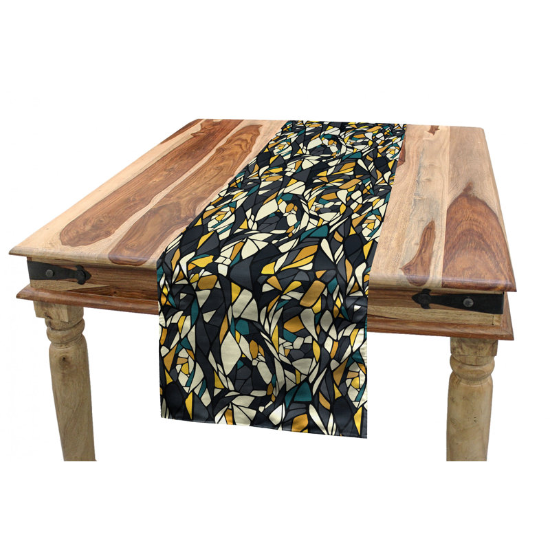 Geometric Table Runner, 120" x 16"