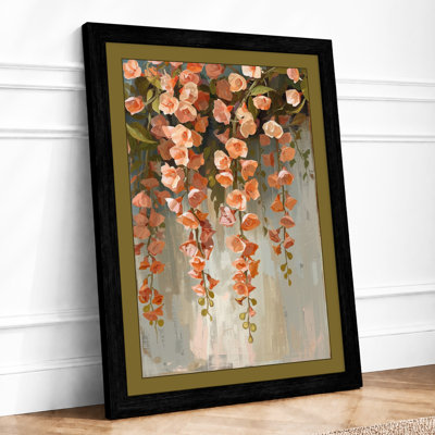 Falling Bloom Botanical - Framed Print