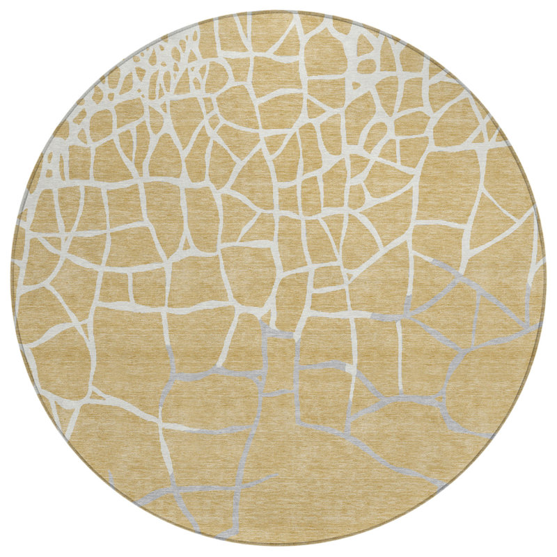 Tapis rond 8 po