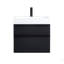 Meuble-lavabo mural 24 po avec lavabo en acrylique intégré, 2 tiroirs à fermeture en douceur, armoire flottante pré-assemblée et moderne-117193504-117193505