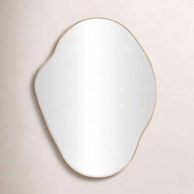 32" Wavy Accent Mirror