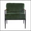 Chaise à accoudoirs minimaliste en métal et en bois avec coussins moelleux pour diverses pièces-1358390864