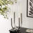 Bianca 15.3'' H Stainless Steel Tabletop Candelabra