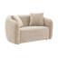 Ensemble de salon 3 pièces Keith Beige Chenille-1026269412