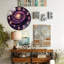 Horloge murale avec horloge murale moderne en verre 12 po