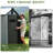 Durable Resin Storage Sheds, Modern Design With Transparent Windows, Perfect For Backyard