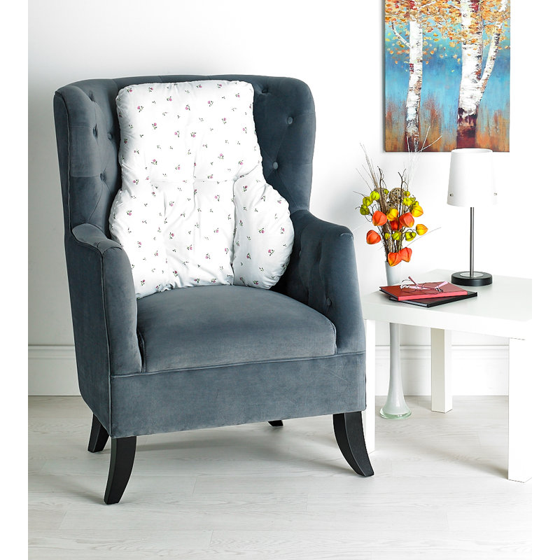 Floral Backrest Cushion