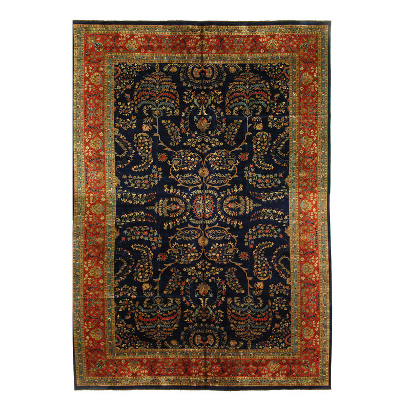 Sarouk One-of-a-Kind 12'4" X 17'8" Area Rug
