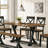 Devante Foldable Leaf Trestle Dining Table-570200068-570200071