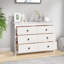 Side Cabinet 100x40x72 cm Solid Wood Pine-534450250