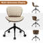 Metro Lane Blasa Linen Office Chair-99048543