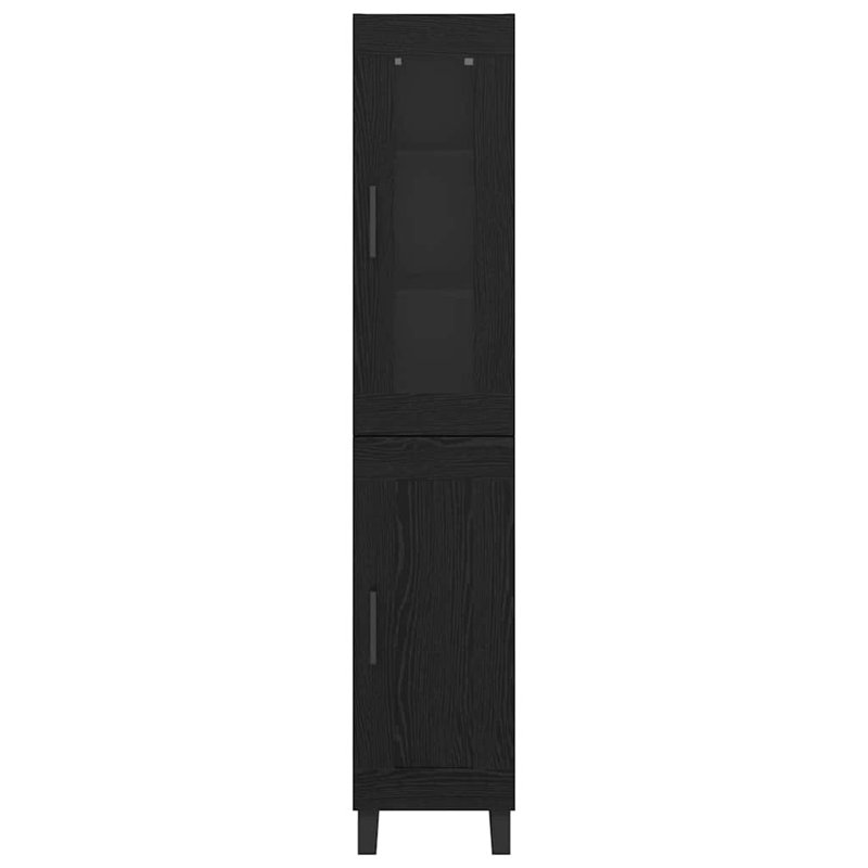 69.5cm Sideboard, Black Oak