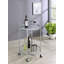 Chariot-bar moderne moderne en métal chromé -348021909