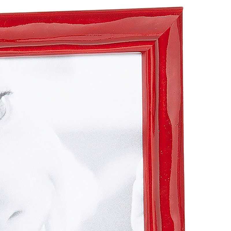 Cadre photo Lavo, 4 po x 6 po, Rouge scintillant