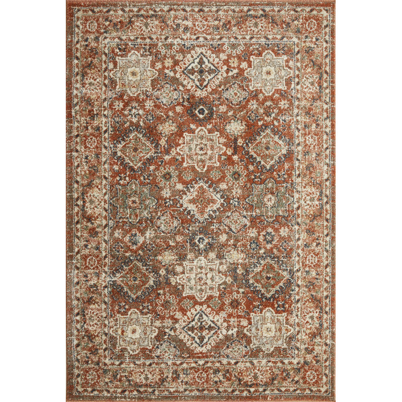Oriental Indoor Rug, Rectangle 4' x 6'