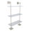 Marias 3-Tier Shelf Lucite 36"W