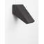 Black Integrated LED Outdoor Flush Mount