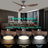 (set Of 2) 52" Blade Led Propeller Ceiling Fan With Remote Control-750496123