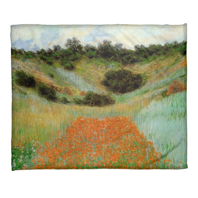 Jeté polaire Poppy Field in a Hollow