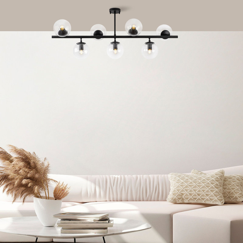 Luper 7 - Light Black Kitchen Island Pendant