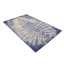 Tapis moderne touffeté à la main mauve-bleu marine 5 pi x 8 pi Rectangle Maeta
