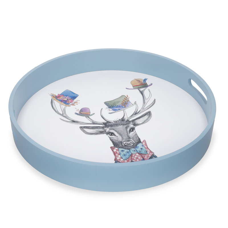 Mikasa x Tipperleyhill Round Serving Tray, 40cm