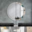 Huldar Glass Flat Wall Mirror