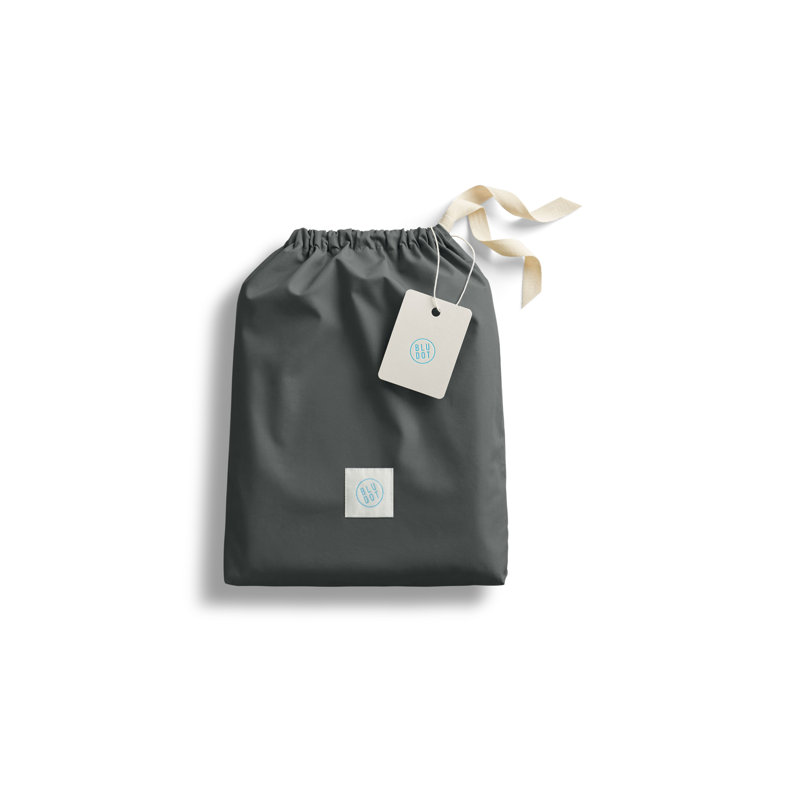 Percale, Charcoal, King