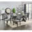 Julian 6 - Person Trestle Dining Set-1429090216