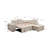 Lu Modern Sofa 105" Sectional Sofa With Adjustable Headrest ,Sleeper Sectional Pull Out Couch Bed With Storage Ottoman And 2 Stools