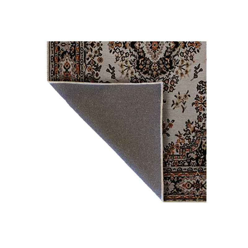 Tapis décoratif traditionnel bohémien traditionnel lavable à la machine, Tapis de couloir 2 pi 6 po x 9 pi 10 po