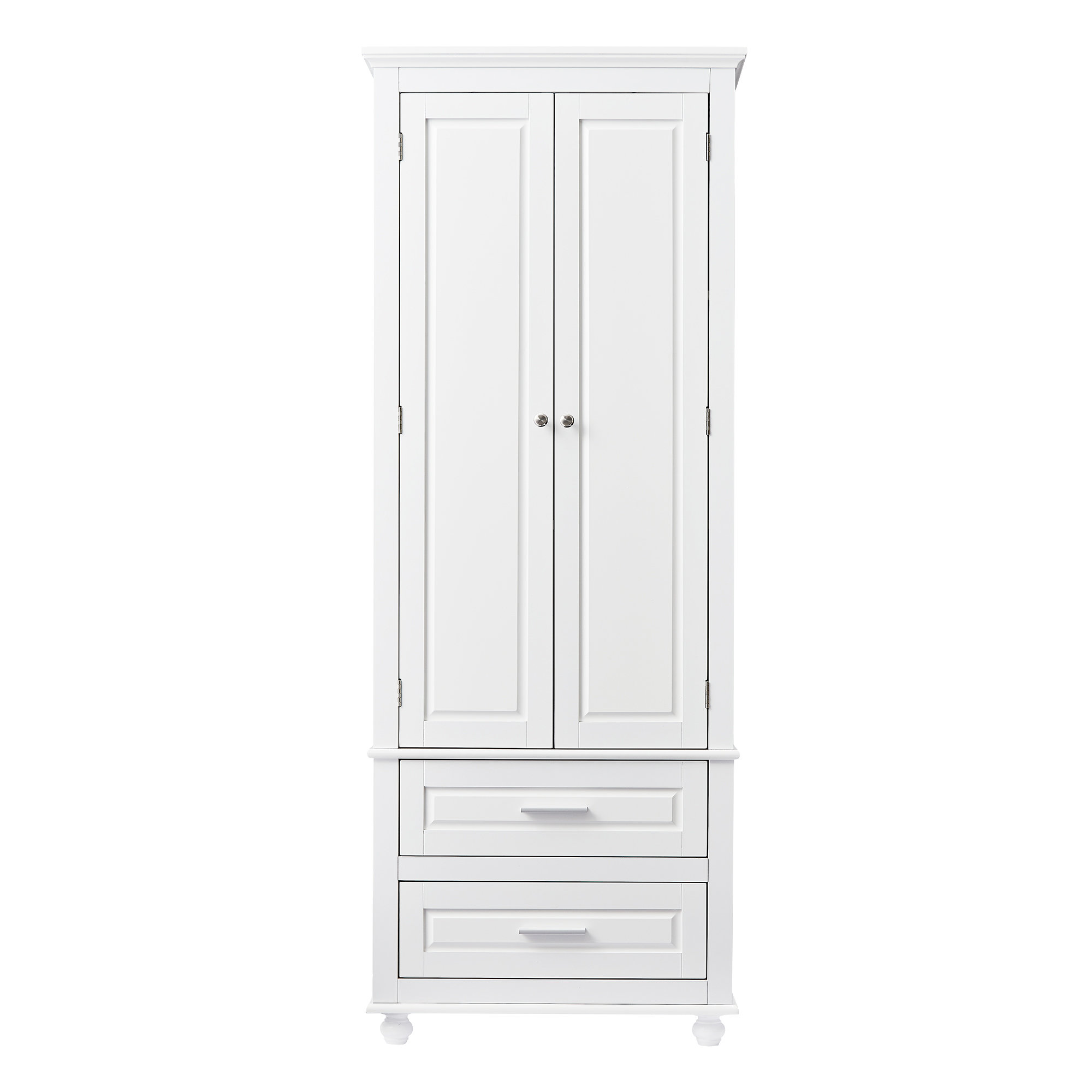 Canora Grey Pavelas Freestanding Linen Cabinet & Reviews | Wayfair