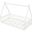 Lit simple avec design tipi - Créez une chambre douillette au sol-1276527054