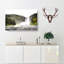 Waterfall In Selfoss Iceland - Wrapped Canvas Print-56643399