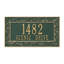 Plaque d'adresse murale sur 2 lignes Pinecone-755412304-755412306