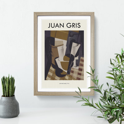 Jug and Glass by Juan Gris - Picture Frame Art Prints
