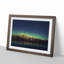 Northern Lights over in Canada in Abstract - Picture Frame Painting Print-55725019-55725018