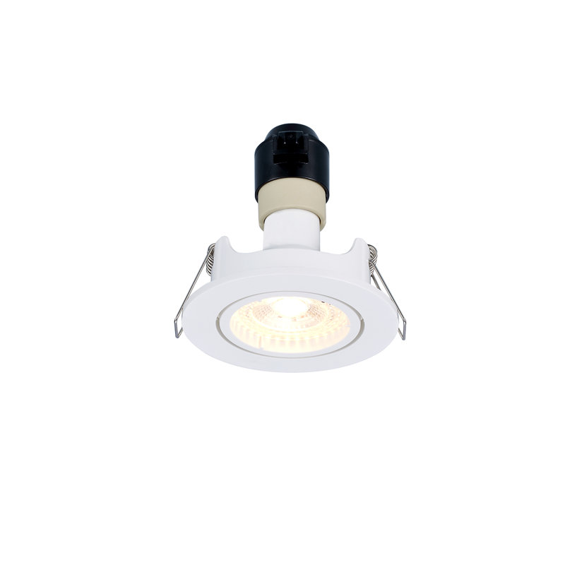YourHome SylSpot Kit Warm White 4.5w - White - 3 Pack 2.95cm Recessed Lighting Kit
