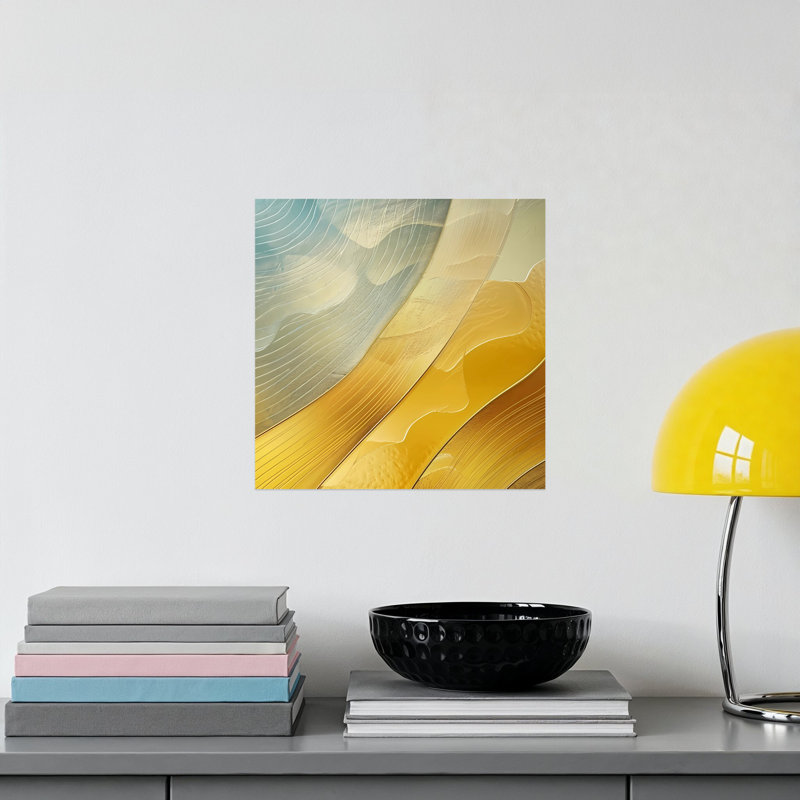 Akur No Frame Print on Canvas, 25.4 cm H  x 25.4 cm W